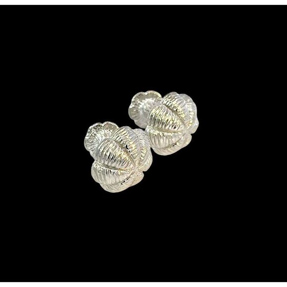 Tiffany & Co Mushroom Cufflinks Sterling Silver 11.60 Grams Estate TIF918 - Picture 7 of 12